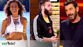 'Supervivientes' (16.6%) también lidera en miércoles, 'MasterChef' (9.8%) marca mínimo histórico y 'El 1%' (13%) baja