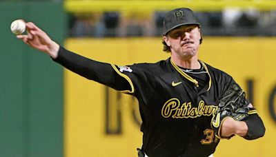 Paul Skenes strikes out 9 to set rookie club record, Pirates hold on to beat Marlins