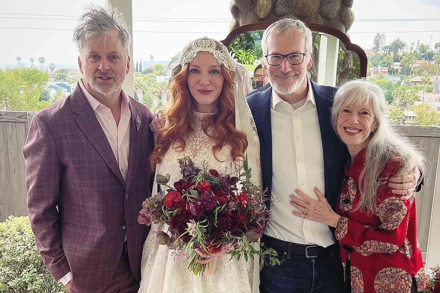 Christina Hendricks Had Second Wedding at Home So Her Mom, Who Has Alzheimer's, Could Attend: ‘Perfect Day’