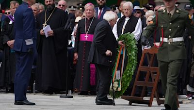 Higgins leads remembrance event for servicemen and women who died in past wars or peacekeeping operations