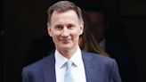 Jeremy Hunt says ‘don’t cut interest rates too soon’ despite cries for drop