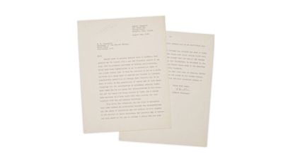 Vous pourrez vous offrir la lettre d’Albert Einstein qui a changé l’Histoire pour 4 millions de dollars