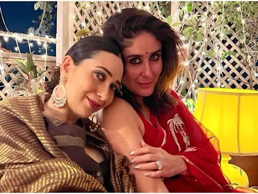 Karisma Kapoor talks about her bond with sister Kareena Kapoor Khan: 'She'll always be my first baby' - Times of India