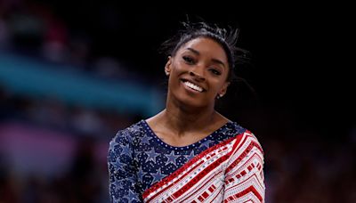 Gymnastics-Sporting legends turn out for Biles at Paris Olympics