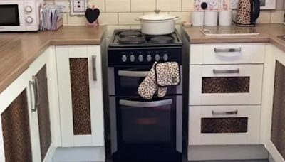 I'm a 'Council Estate Kat Slater' and I love my 'tacky' leopard print kitchen