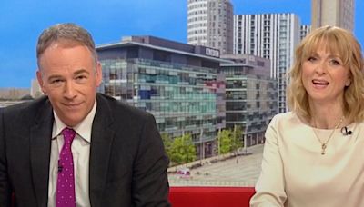 BBC Breakfast hosts tell guest to 'stay there' after awkward mishap