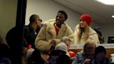 Taylor Swift braves cold temps, and a few boos, to see Chiefs play in Buffalo