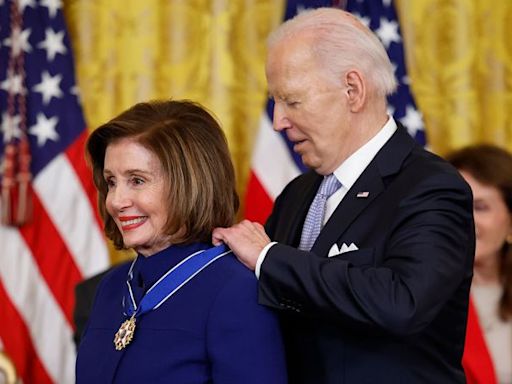 Biden presents Medal of Freedom to key political allies, civil rights leaders, celebrities and politicians