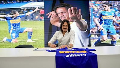 Edinson Cavani renovó su contrato con Boca y le dio otra gran noticia a los hinchas