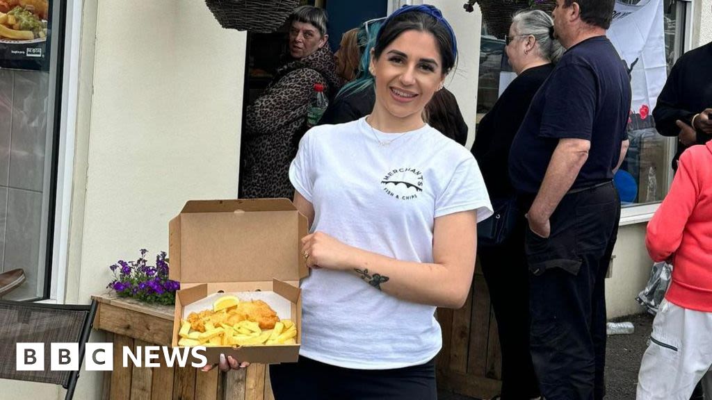 Black Country chippy offers food for a penny to mark D-Day