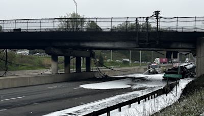 I-95 tractor-trailer fire divides Norwalk with loss of Fairfield Avenue bridge