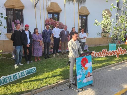 ‘Calles en flor’ inunda de primavera y color el municipio de Cañete de las Torres