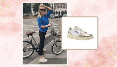 Reese Witherspoon's vintage-inspired sneakers are a fave of Kevin Costner, too