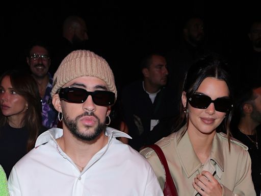 Kendall Jenner and Bad Bunny Look So in Love During Paris Fashion Week