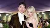 Sabrina Carpenter Gets Kiss on Cheek From Barry Keoghan While Getting Ready for Met Gala