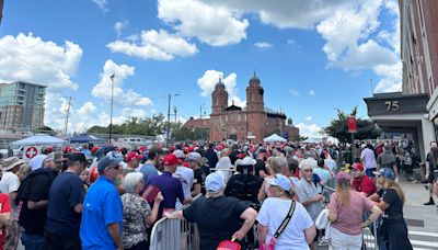 Donald Trump rally in Asheville live updates: Ex-President takes stage to standing ovation