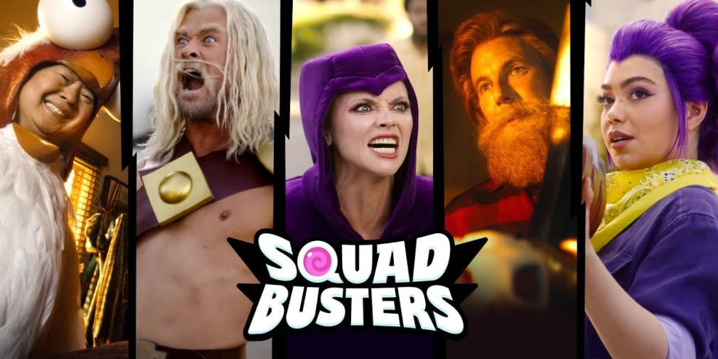 Squad Busters hypes upcoming launch with star-studded teaser trailer