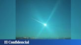 'Una bola de luz' recorre España y Portugal de madrugada y tiñe el cielo de verde