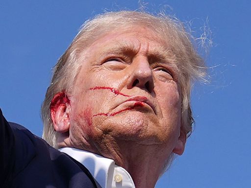 En fotos: la secuencia completa del atentado a Donald Trump en Pensilvania