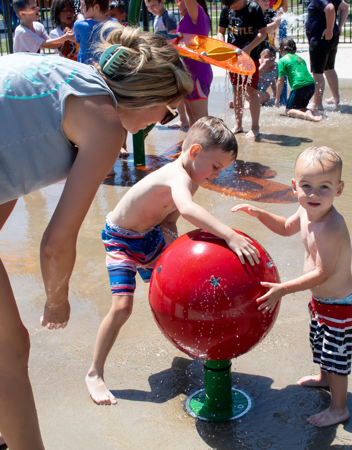 Splash Pad is a refuge - The Morning Sun