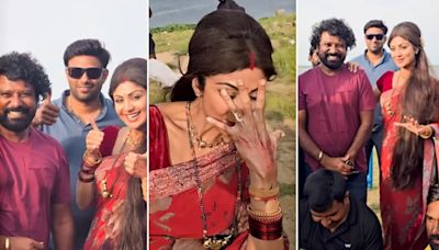 Shilpa Shetty wraps Kannada film 'KD The Devil' shoot, shares fun BTS video