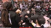 WATCH: Wild brawl breaks out at Nate Diaz vs. Jorge Masvidal boxing press conference | BJPenn.com