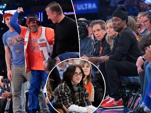 Billie Eilish, Common, Jennifer Hudson among star-stocked Knicks Game 5