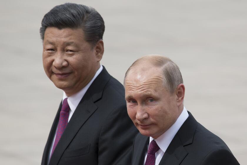 What do Vladimir Putin and Xi Jinping want from each other?