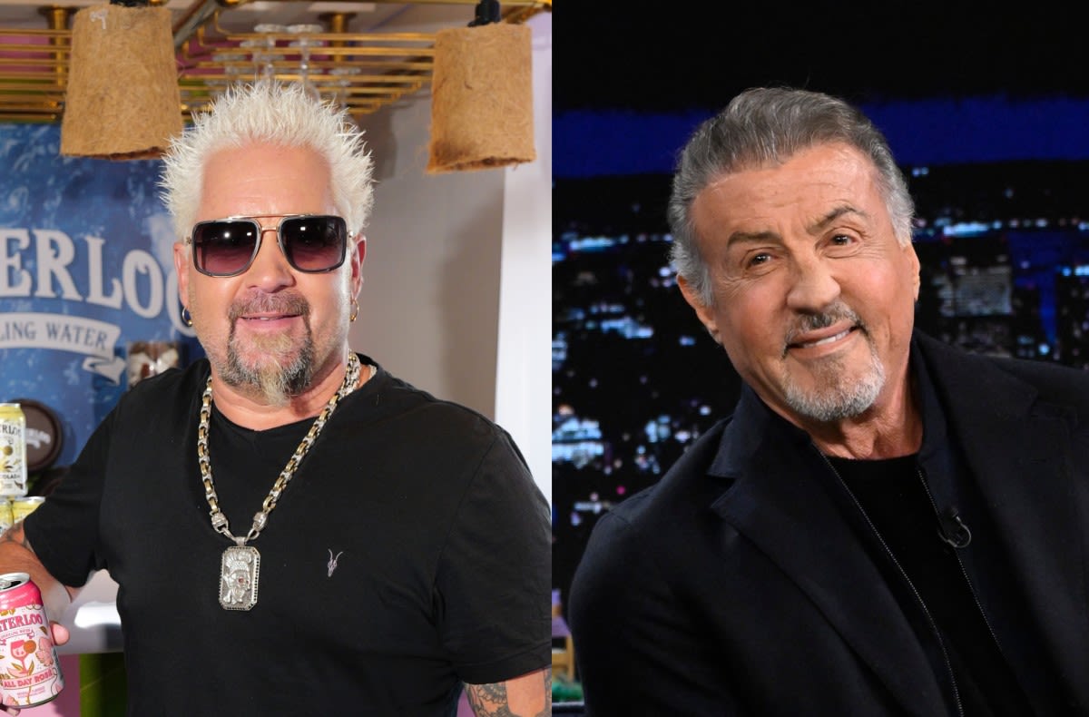 Guy Fieri Recalls ‘Embarrassing’ Incident at Sylvester Stallone’s House