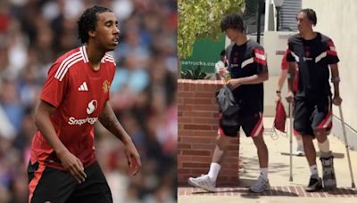 Manchester United fear Leny Yoro faces prolonged period out with injury