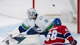 Dach, Montembeault power Canadiens past Canucks 5-2