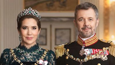 Queen Mary of Denmark Gives 'Game of Thrones' Vibes in New Portrait Showing Her Debut in Emerald Crown Jewels