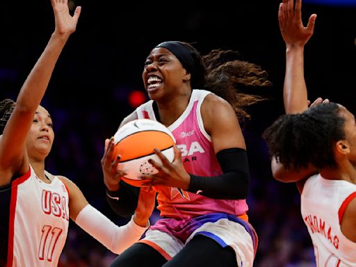 WNBA All-Star Game: Arike Ogunbowale wins MVP with record 34 points as Team WNBA defeats Team USA