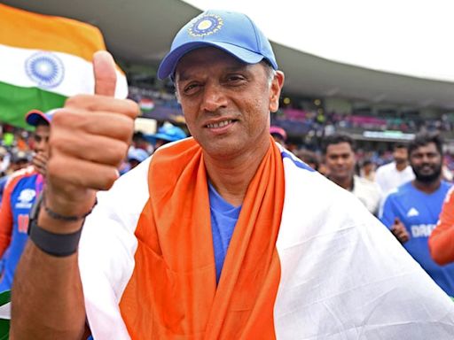 "Wasn't Lucky As A Player": Rahul Dravid Grateful After India's T20 WC Win | Sports Video / Photo Gallery