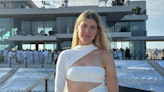 Eugenie Bouchard stuns in all white cut-out dress at 'hottest party of the year'