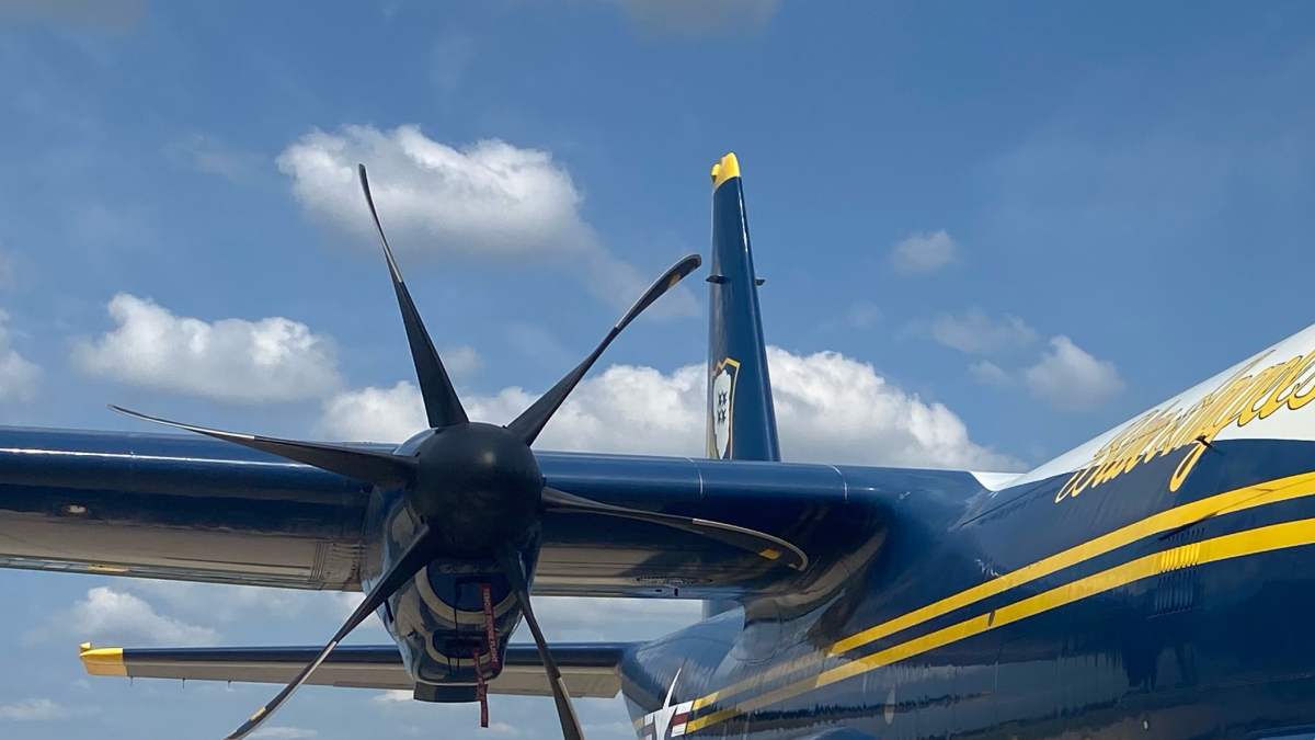 Did you hear that? Blue Angels fighter jets practice for Chicago Air and Water Show