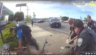 Redding police release first body-camera footage, from an officer-involved shooting