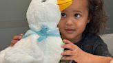 Pediatric cancer patients, siblings get robotic pet ducks to help reduce anxiety