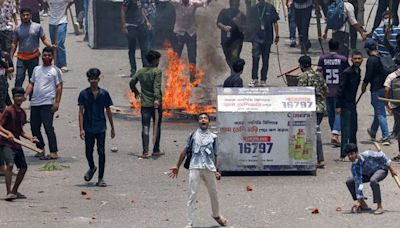 At least 39 killed as students clash with police in Bangladesh over jobs reserved for veterans' families