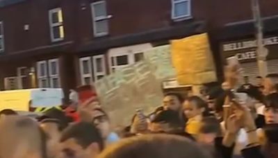 'Give the kids back': Hundreds take to the streets in second night of chaos in Leeds