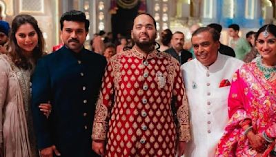 Ram Charan shares UNSEEN pics from Anant Ambani and Radhika Merchant's wedding; pens sweet note