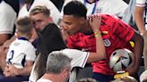 Ollie Watkins celebrates with Wag as England stars congratulated by loved ones
