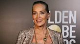 A sight for sore eyes... Sharon Stone loses her shiner