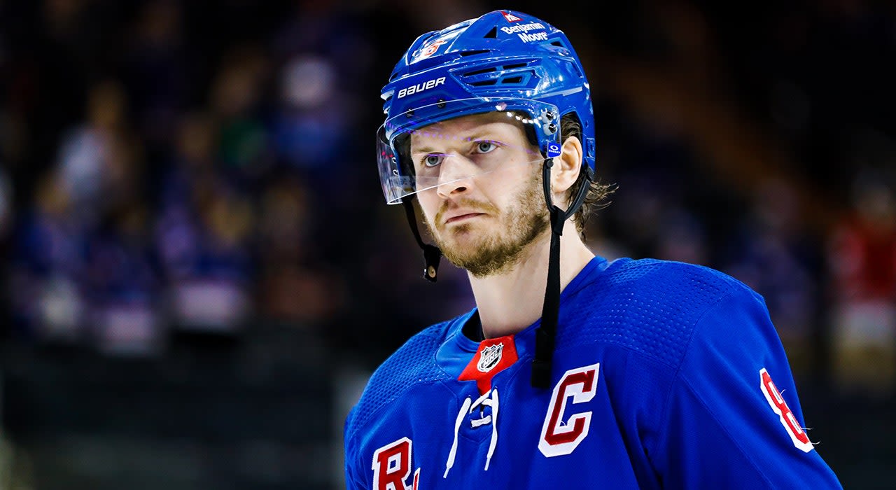 Rangers' Jacob Trouba brings up Grayson Murray's suicide after podcaster ripped his playoffs performance