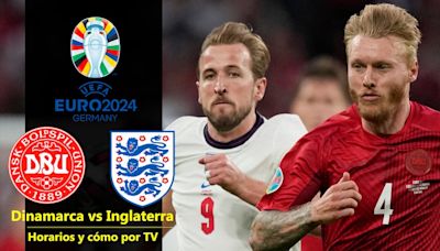 Dinamarca - Inglaterra en directo, por Eurocopa 2024: a qué hora juegan y dónde ver por TV