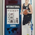 丹佛金塊 NIKOLA JOKIC 【尼古拉.約基奇】紅版 地圖 特卡 CONTENDERS 20-21