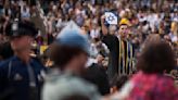 Anti-war protesters leave USC after police arrive, while Northeastern ceremony proceeds calmly - Times Leader