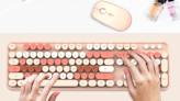 Organization Influencers Love This “Milk Tea” Keyboard—and Now It’s on Sale