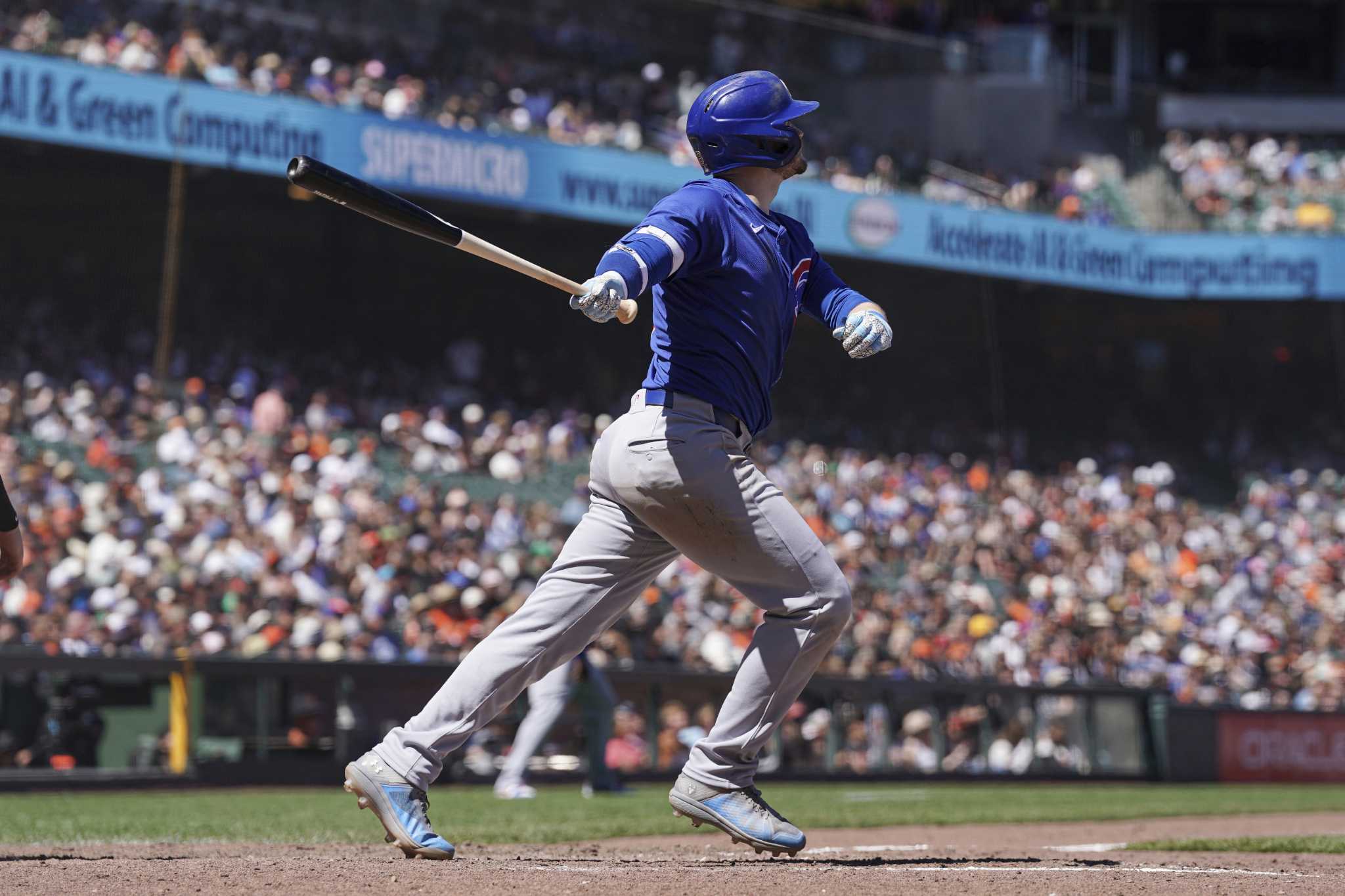 Ian Happ homers in 10th, Cubs snap 4-game skid with 5-3 win over Giants