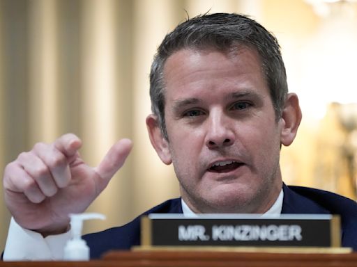 Former GOP Rep. Adam Kinzinger endorses Biden, whose campaign wants to flip anti-Trump Republicans